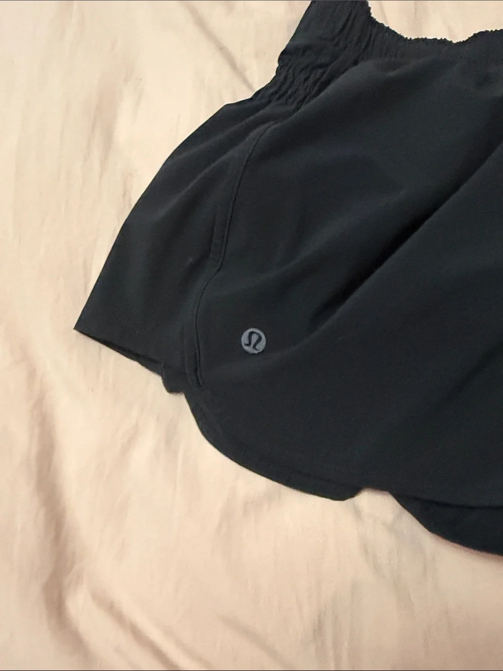 lululemon athletica Black Athletic Running Shorts